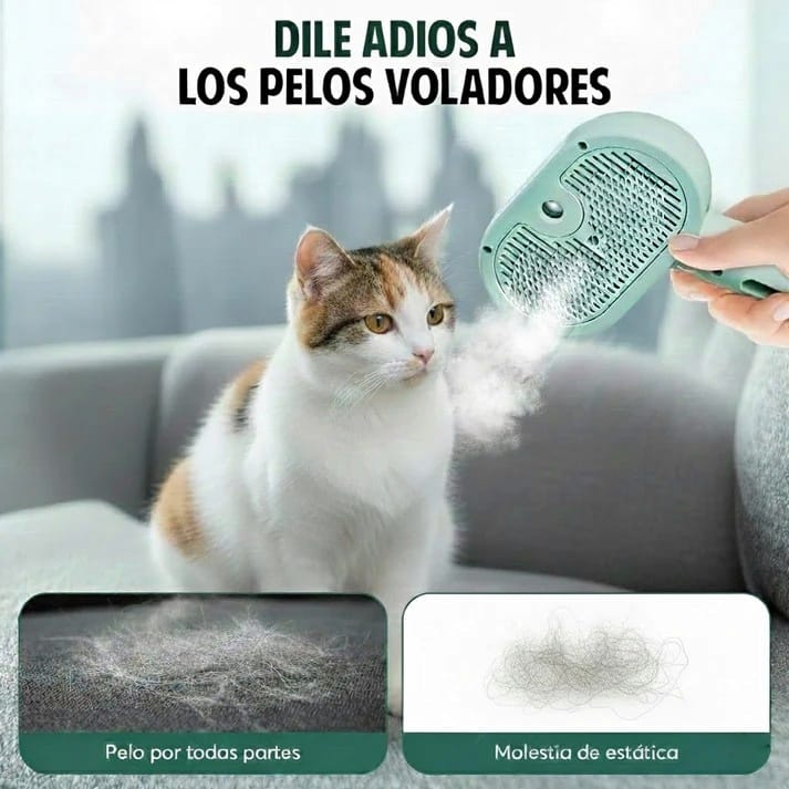 Cepillo Pulverizador 4 en 1